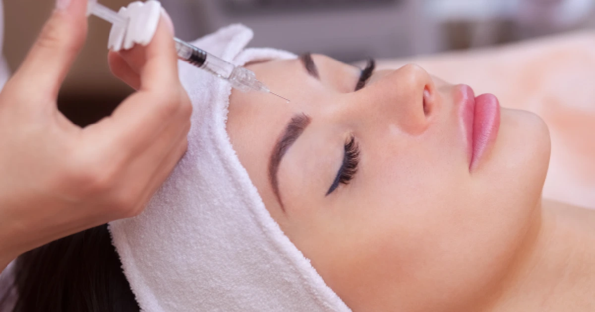 Woman Receiving Sculptra In Plano, Tx